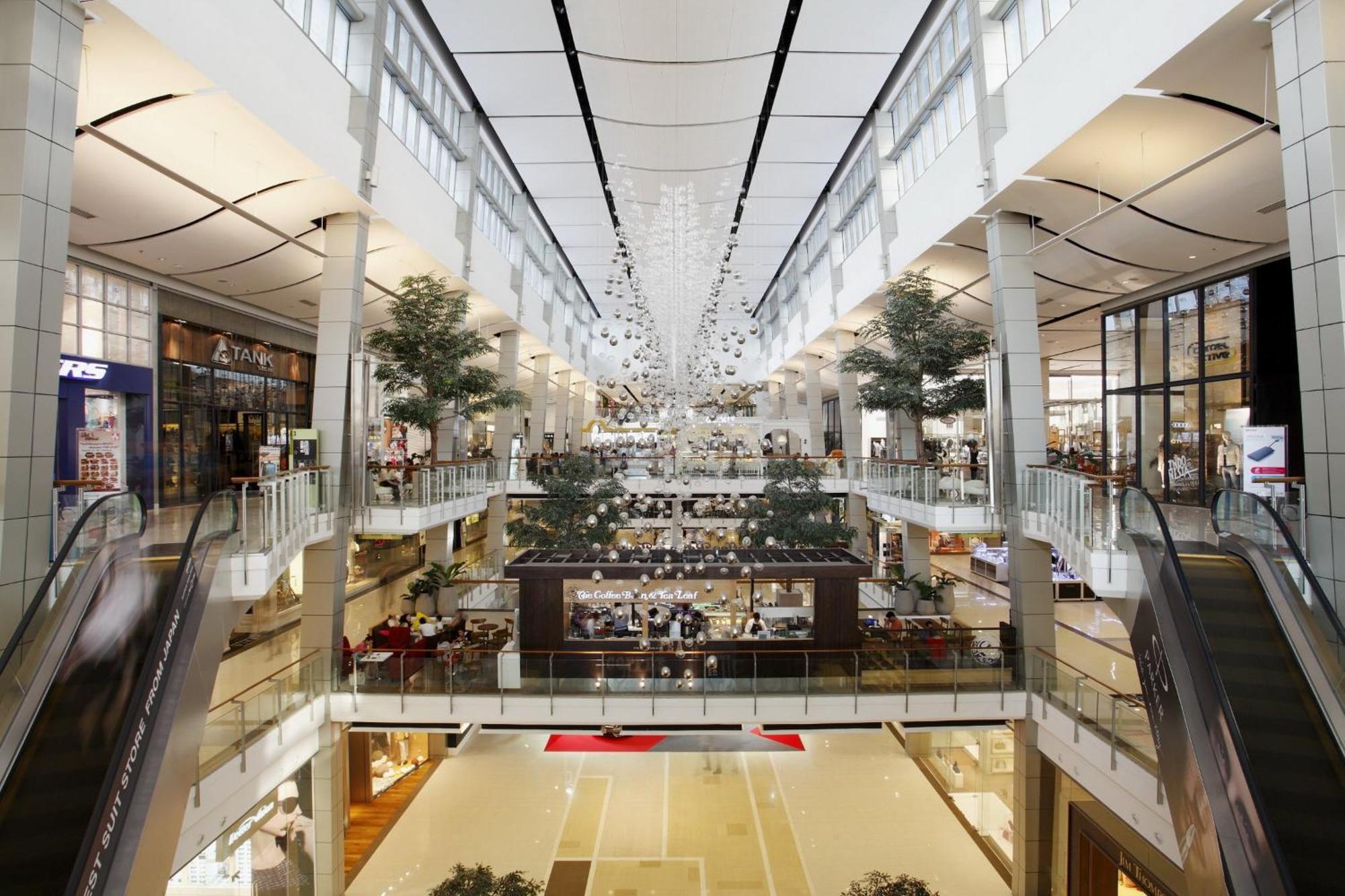 Centara Grand At Centralworld Bangkok Dış mekan fotoğraf The Atrium